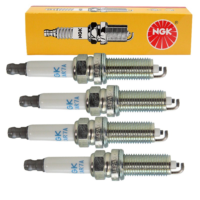 Ngk 4x Zündkerze [Hersteller-Nr. 6799] für Peugeot, Renault, Citroën