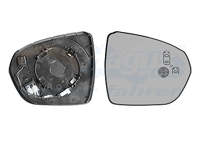 Van Wezel Spiegelglas, Außenspiegel [Hersteller-Nr. 4084836] für Peugeot, Ds, Citroën, Opel