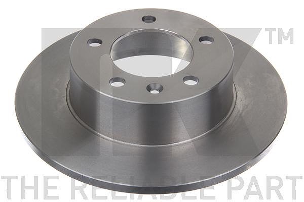 Nk Bremsscheibe Hinterachse VOLL [Hersteller-Nr. 203643] für Renault, Nissan, Opel, Vauxhall