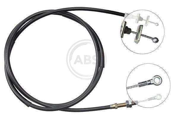 A.b.s. Seilzug, Feststellbremse [Hersteller-Nr. K19701] für Fiat, Citroën, Peugeot