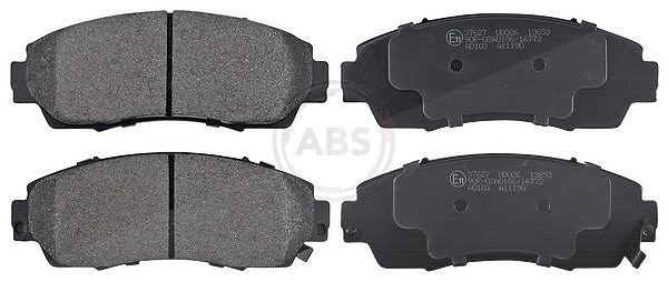 A.b.s. Bremsbelagsatz, Scheibenbremse [Hersteller-Nr. 37627] für Xpeng, Acura, Honda