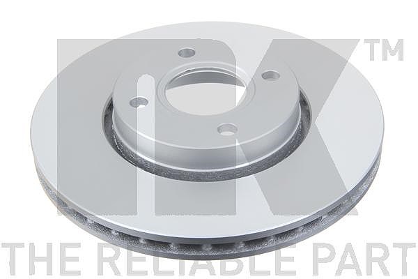 Nk 1x Bremsscheibe [Hersteller-Nr. 312542] für Ac, Ford