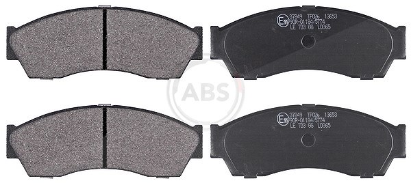 A.b.s. Bremsbelagsatz, Scheibenbremse [Hersteller-Nr. 37849] für Tata, Rover