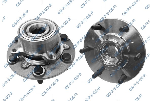 Gsp 1x Radlagersatz inkl Radnabe Vorderachse [Hersteller-Nr. 9330007] für Mitsubishi
