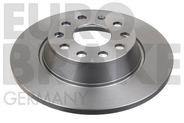 Eurobrake Bremsscheibe Hinterachse Voll [Hersteller-Nr. 58152047133] für VW, Audi, Seat, Skoda