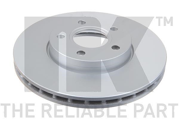 Nk 1x Bremsscheibe Vorderachse Belüftet [Hersteller-Nr. 312582] für Ford