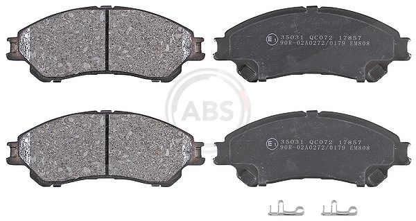 A.b.s. Bremsbeläge vorne (Satz) [Hersteller-Nr. 35031] für Suzuki