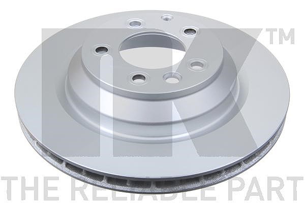 Nk 1x Bremsscheibe Hinterachse Belüftet [Hersteller-Nr. 3147138] für Porsche, Audi, VW