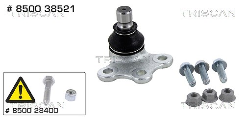 Kawe Trag-/Führungsgelenk [Hersteller-Nr. 850038521] für Vauxhall, Ds, Citroën, Opel, Peugeot
