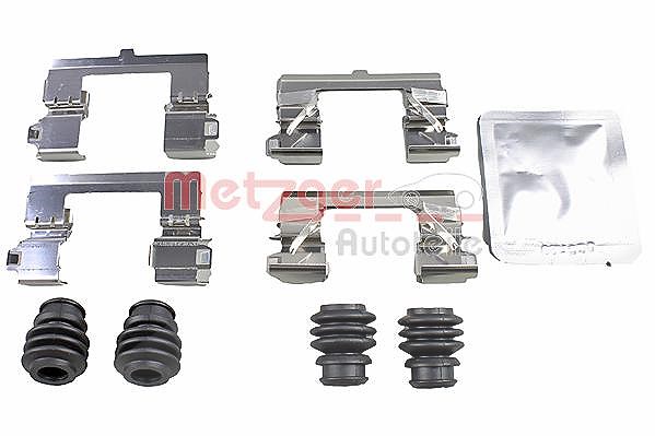 Metzger Autoteile Zubehörsatz, Scheibenbremsbelag [Hersteller-Nr. 109-0112] für Vauxhall, Peugeot, Opel