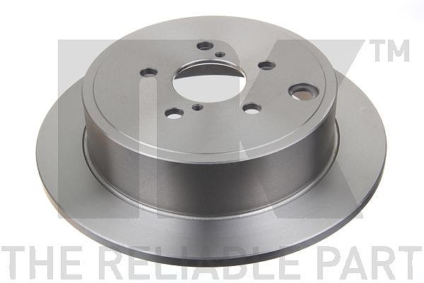 Nk Bremsscheibe Hinterachse Voll [Hersteller-Nr. 204418] für Toyota, Subaru