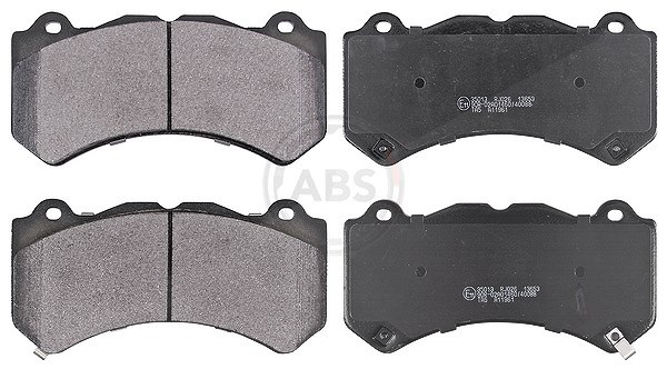 A.b.s. Bremsbelagsatz, Scheibenbremse [Hersteller-Nr. 35013] für Cadillac, Jeep, Chevrolet