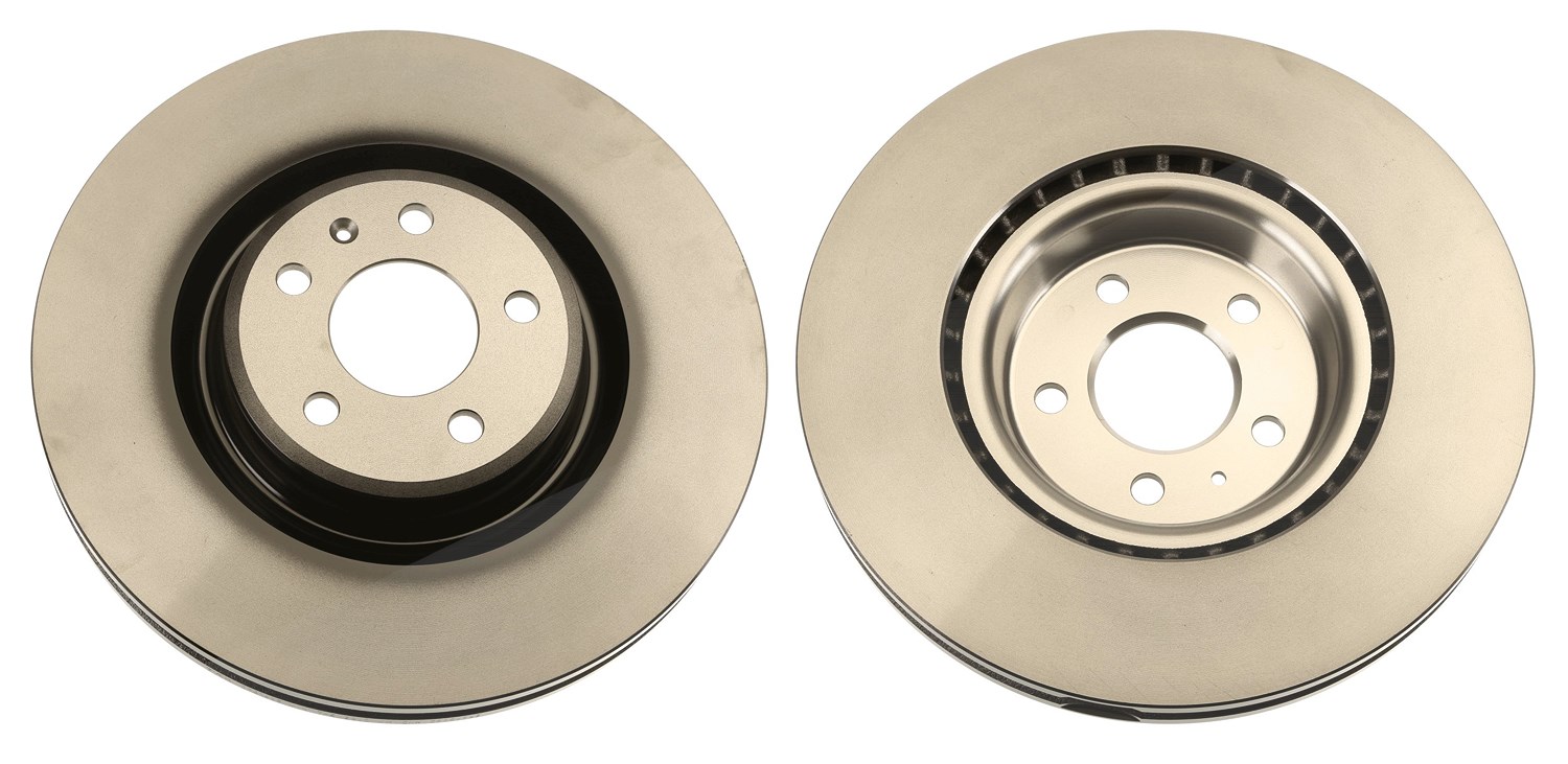 Trw 1x Bremsscheibe Vorderachse Belüftet [Hersteller-Nr. DF6149S] für Audi, Porsche