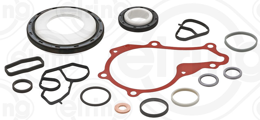Elring Dichtungssatz, Kurbelgehäuse [Hersteller-Nr. 030.780] für Santana, Ford, Suzuki, Mini, Fiat, Volvo, Mazda, Toyota, Peugeot, Citroën