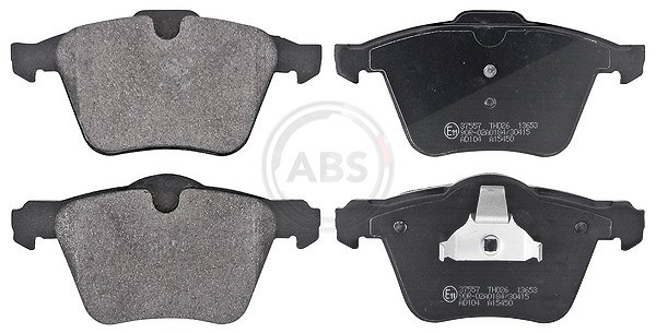 A.b.s. Bremsbeläge vorne (Satz) [Hersteller-Nr. 37557] für Ford, Volvo