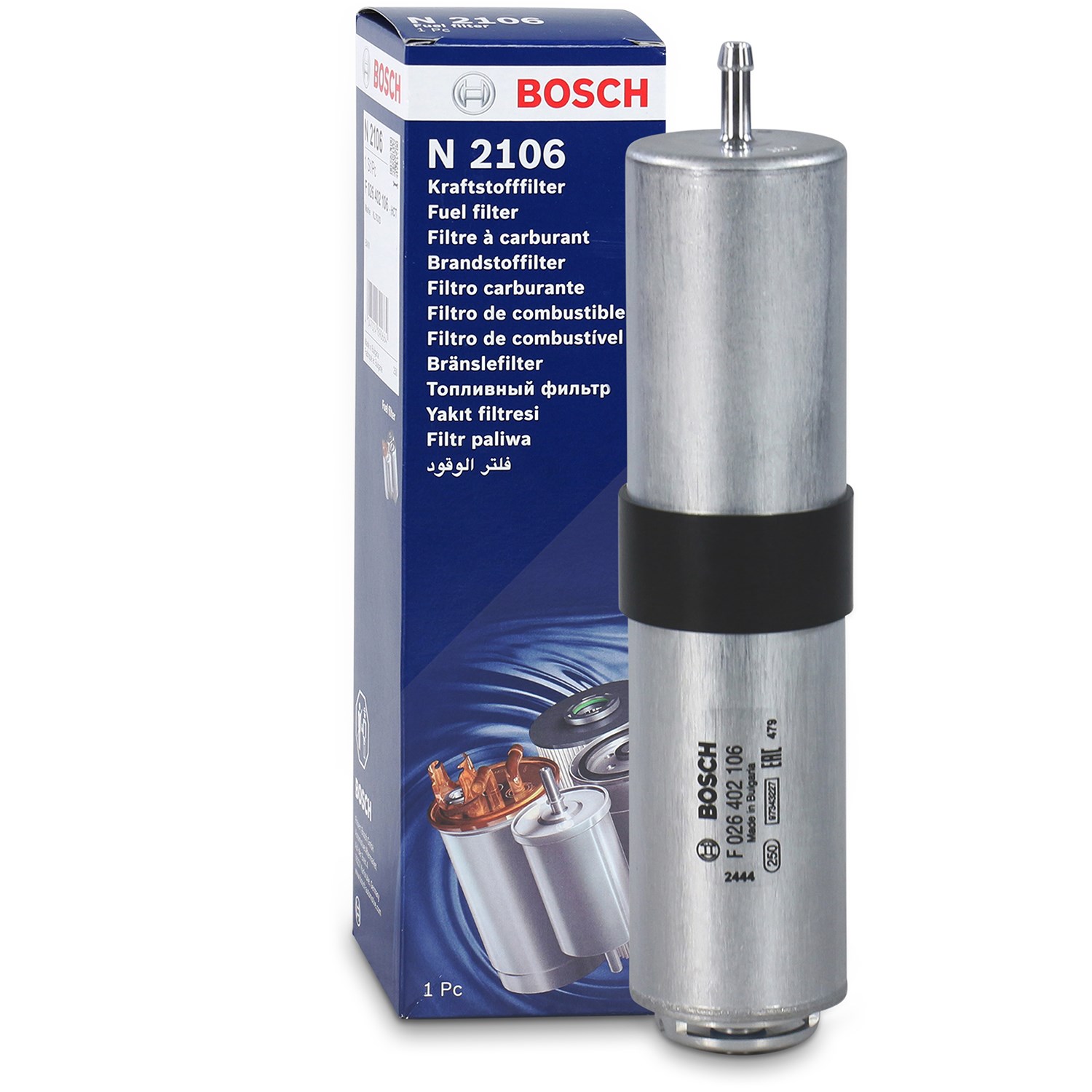 Bosch Kraftstofffilter [Hersteller-Nr. F026402106] für BMW