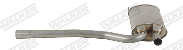Walker Mittelschalldämpfer [Hersteller-Nr. 21190] für Audi