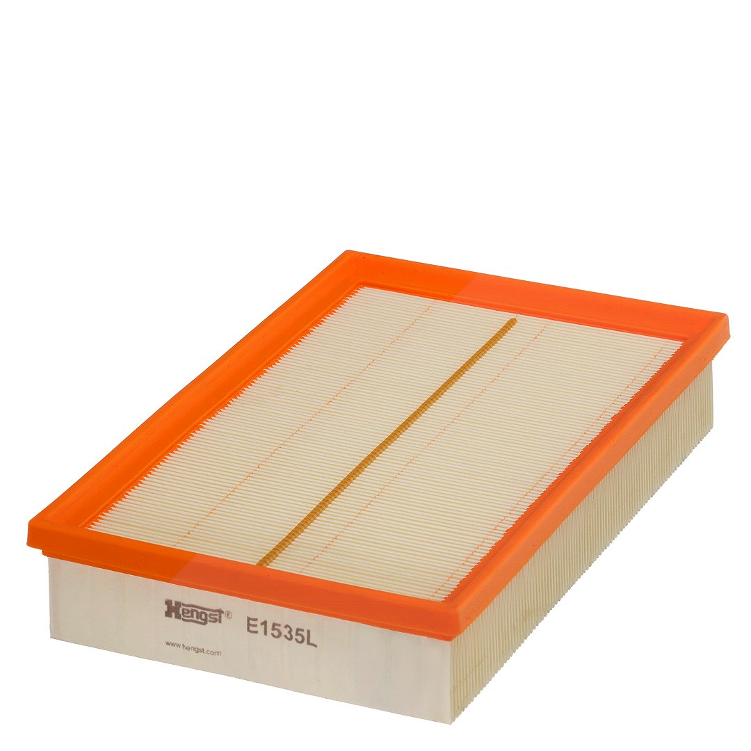 Hengst Filter Luftfilter [Hersteller-Nr. E1535L] für Ford, Opel, Skoda, VW, Audi, Seat, Cupra