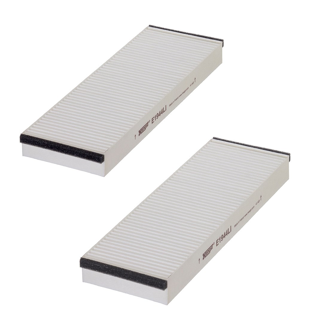 Hengst Filter Filter, Innenraumluft [Hersteller-Nr. E1944LI-2] für VW, Audi