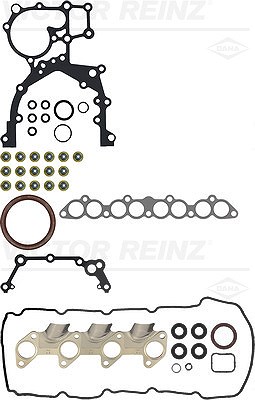 Victor Reinz Dichtungsvollsatz, Motor [Hersteller-Nr. 01-10241-02] für Hyundai, Kia
