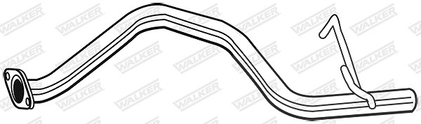 Walker Abgasrohr [Hersteller-Nr. 08144] für Daihatsu