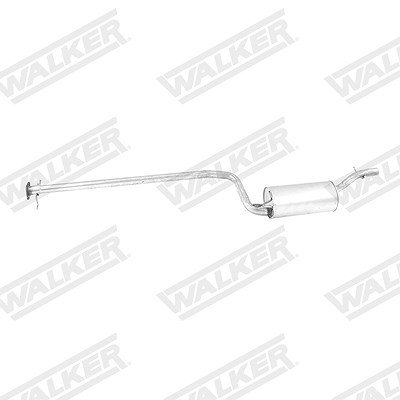 Walker Mittelschalldämpfer [Hersteller-Nr. 71381] für Ford
