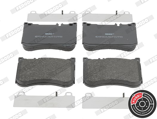 Ferodo Bremsbelagsatz, Scheibenbremse [Hersteller-Nr. FDB4800] für Mercedes-Benz