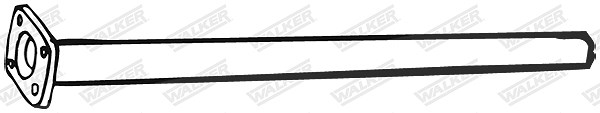 Walker Abgasrohr [Hersteller-Nr. 16632] für Saab, Alfa Romeo
