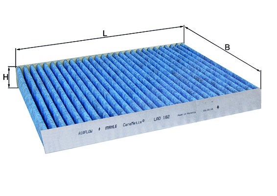 Knecht Filter, Innenraumluft [Hersteller-Nr. LAO182] für VW, Porsche, Audi