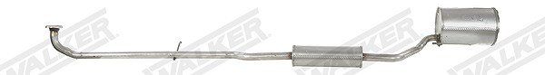 Walker Endschalldämpfer [Hersteller-Nr. 22547] für Daihatsu