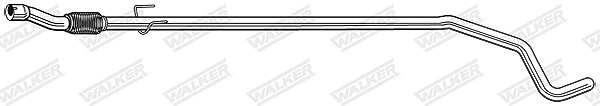 Walker Abgasrohr [Hersteller-Nr. 10608] für Audi, Fiat