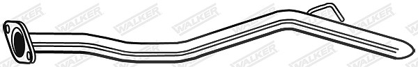 Walker Abgasrohr [Hersteller-Nr. 10652] für Toyota