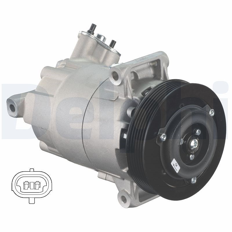 Delphi Kompressor, Klimaanlage [Hersteller-Nr. CS20382] für Opel, Vauxhall