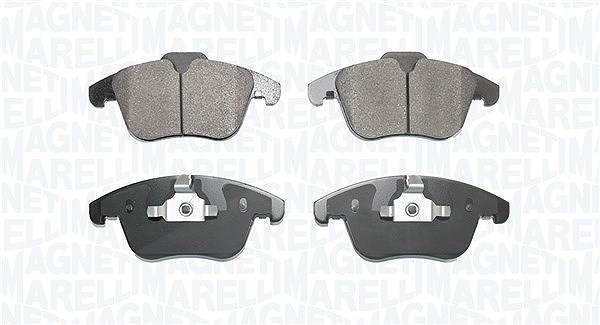 Magneti Marelli Bremsbelagsatz, Scheibenbremse [Hersteller-Nr. 363916060838] für Daimler, Jaguar