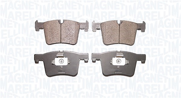 Magneti Marelli Bremsbelagsatz, Scheibenbremse [Hersteller-Nr. 363916060731] für BMW