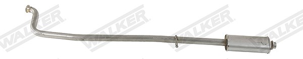 Walker Mittelschalldämpfer [Hersteller-Nr. 21060] für Peugeot