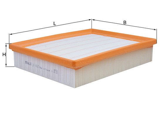 Knecht Luftfilter [Hersteller-Nr. LX4065] für Ford, Ford Usa