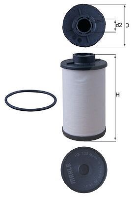 Knecht Hydraulikfilter, Automatikgetriebe [Hersteller-Nr. HX132D] für Skoda, Audi, Seat, VW