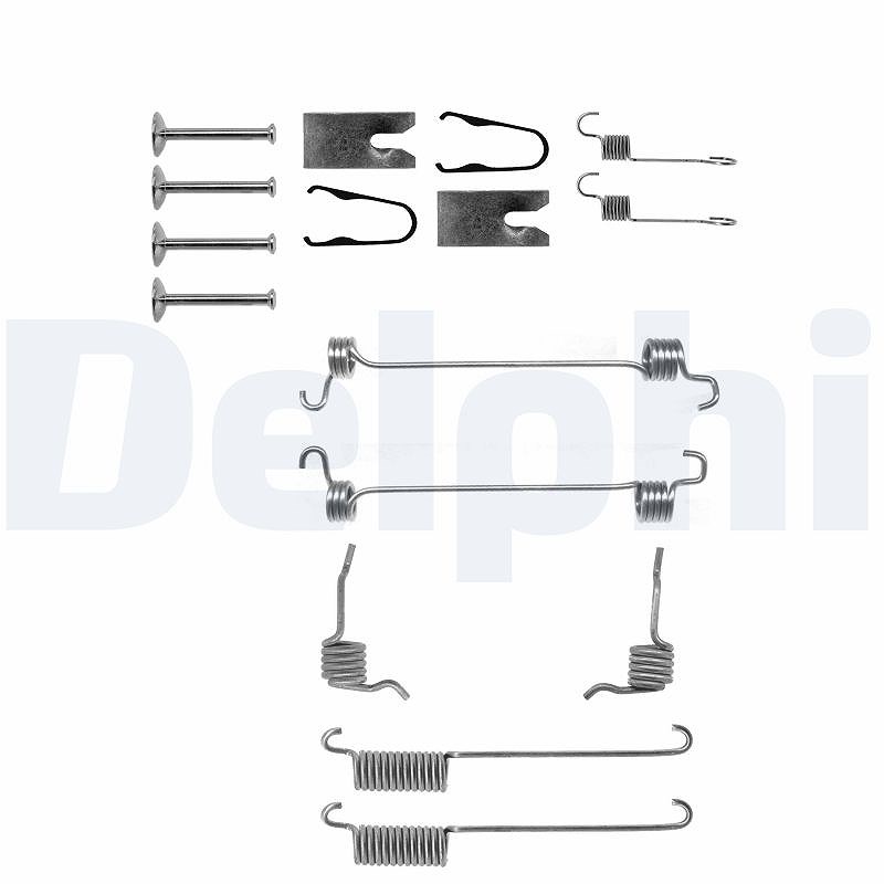 Delphi Zubehörsatz, Bremsbacken [Hersteller-Nr. LY1300] für Mazda, Ford