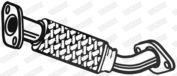 Walker Wellrohr, Abgasanlage [Hersteller-Nr. 03481] für Ford