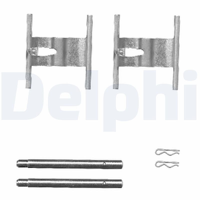 Delphi Zubehörsatz, Scheibenbremsbelag [Hersteller-Nr. LX0450] für Audi, Porsche, VW