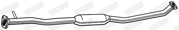 Walker Mittelschalldämpfer [Hersteller-Nr. 22173] für Suzuki