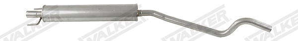 Walker Mittelschalldämpfer [Hersteller-Nr. 23140] für Opel, Vauxhall