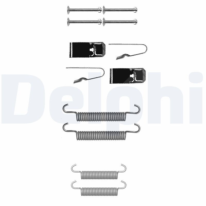 Delphi Zubehörsatz, Feststellbremsbacken [Hersteller-Nr. LY1362] für Chrysler