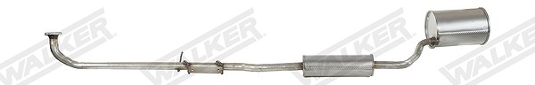 Walker Endschalldämpfer [Hersteller-Nr. 22651] für Daihatsu