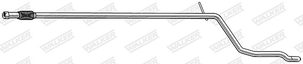 Walker Abgasrohr [Hersteller-Nr. 10676] für Fiat, Ford
