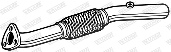 Walker Wellrohr, Abgasanlage [Hersteller-Nr. 10644] für Vauxhall, Opel