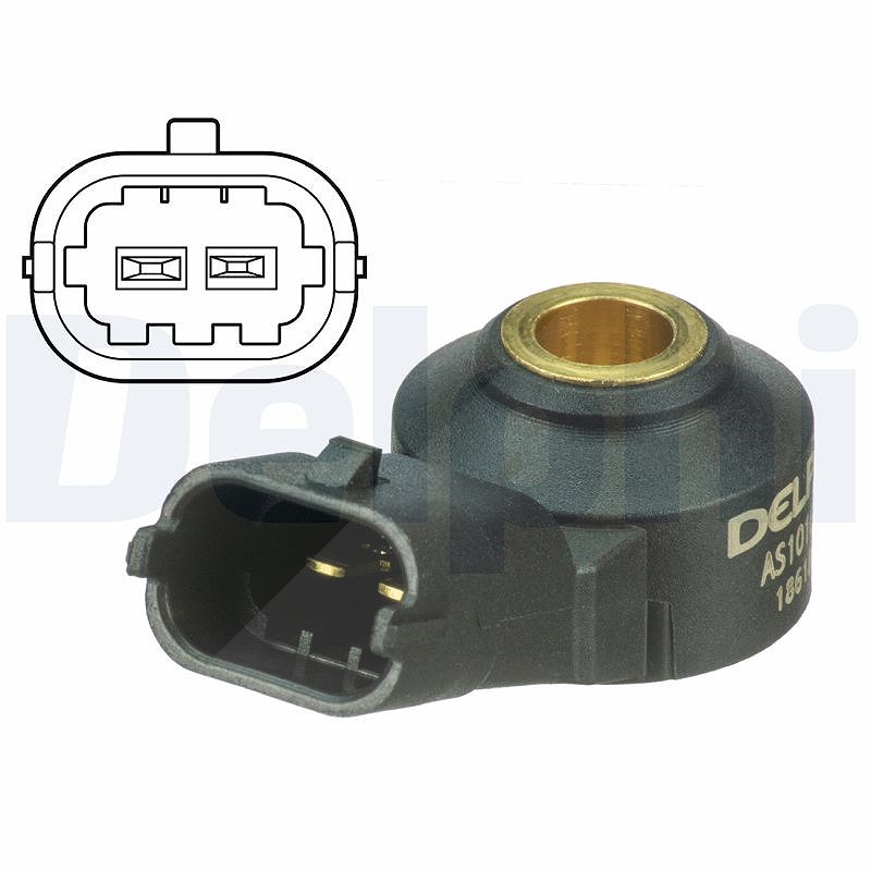 Delphi Klopfsensor [Hersteller-Nr. AS10168] für Lancia, Alfa Romeo, Fiat, Porsche, Abarth
