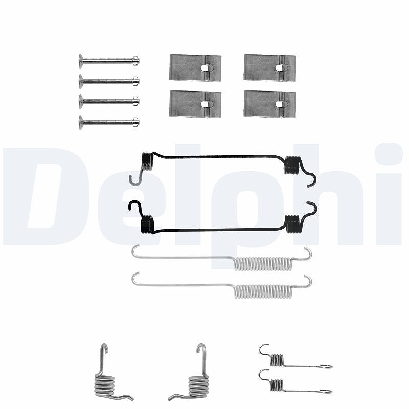 Delphi Zubehörsatz, Bremsbacken [Hersteller-Nr. LY1120] für Ford