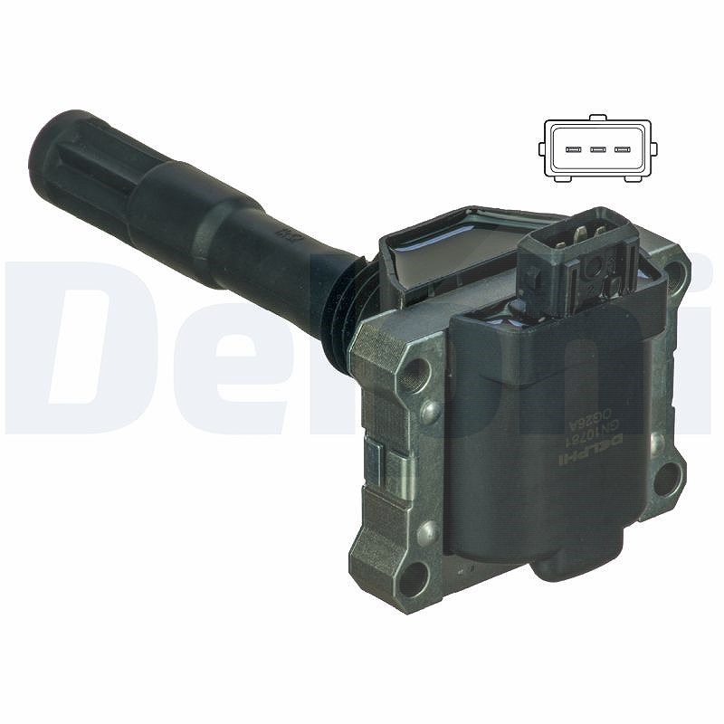 Delphi Zündspule [Hersteller-Nr. GN10781-12B1] für Alfa Romeo, Lancia